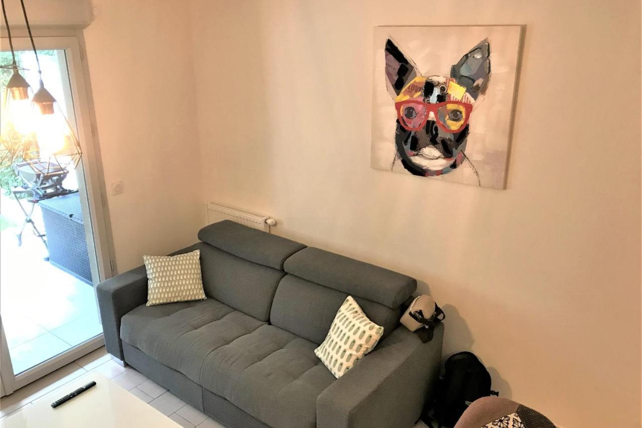 Centre Juan Les Pins 1 Bedroom With Ac, Swimming Pool And Parking Екстериор снимка